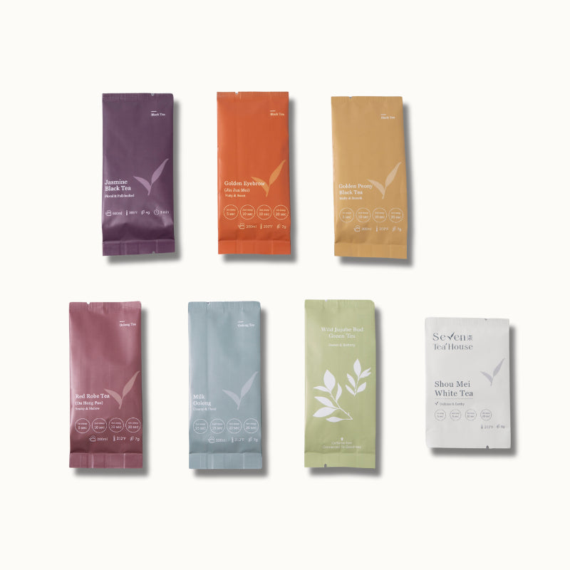 Loose Leaf Tea Variety Pack | 7 Premium Teas