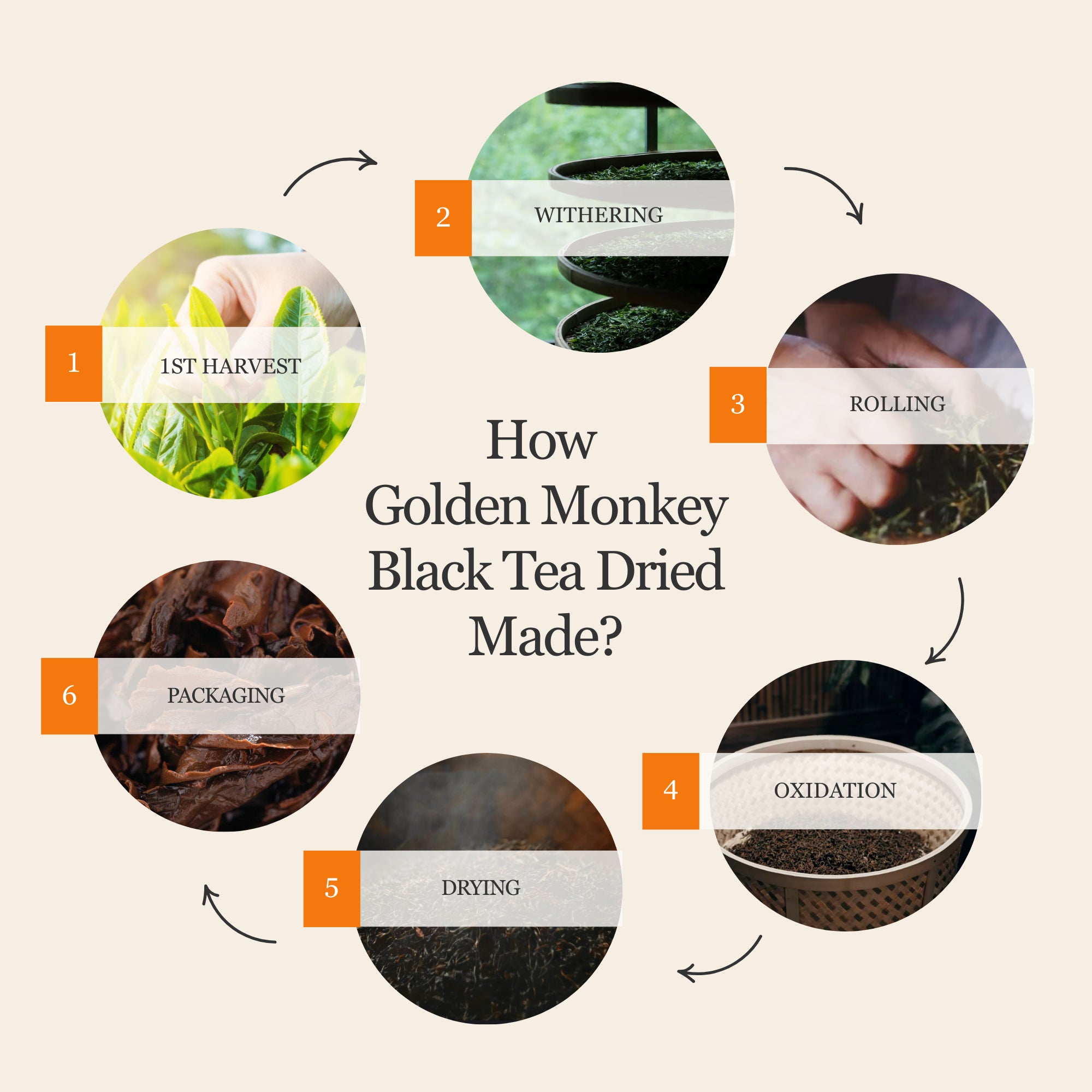 Golden Monkey Black Tea β 50g/1.8oz
