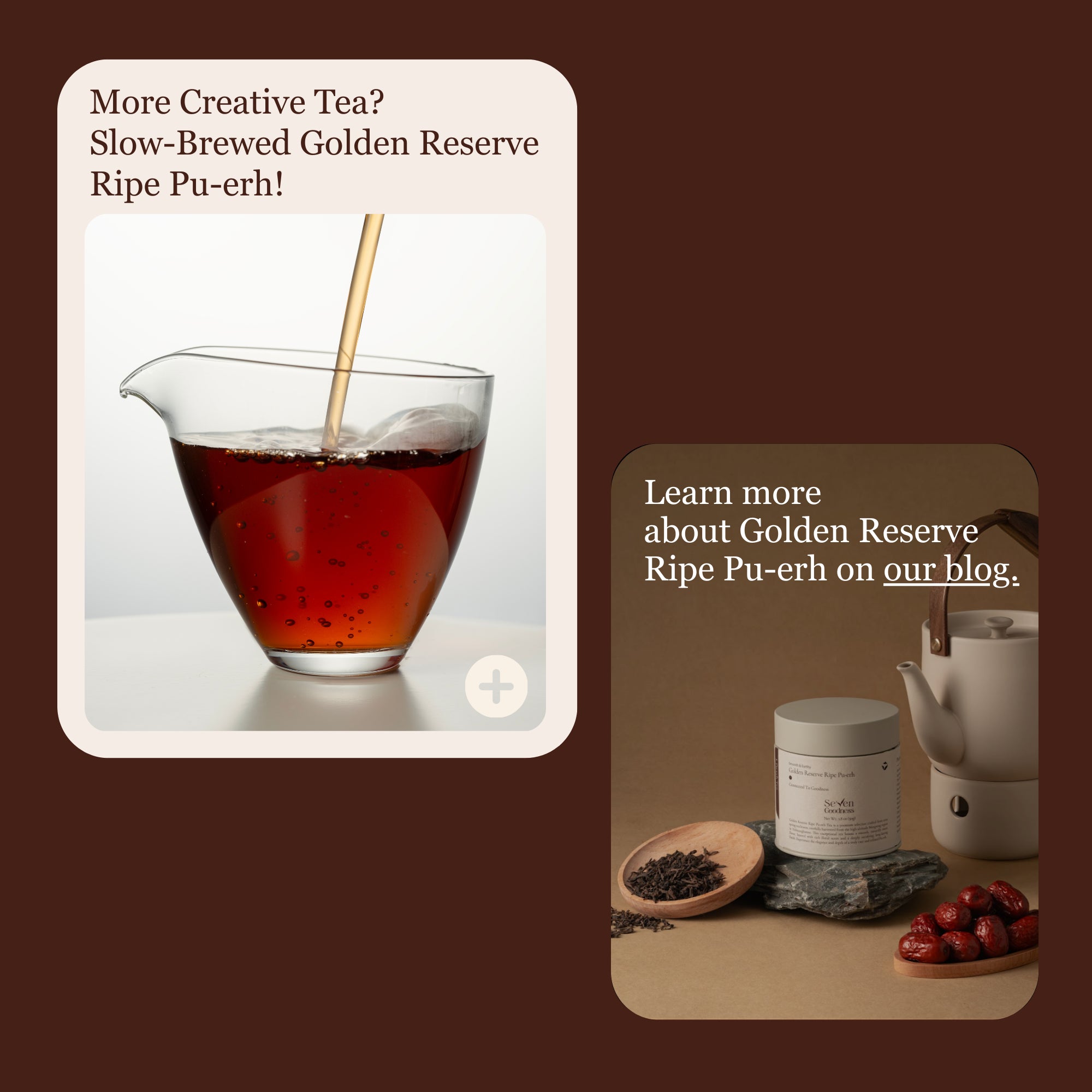 Golden Reserve Ripe Pu–erh – 50g / 1.8oz
