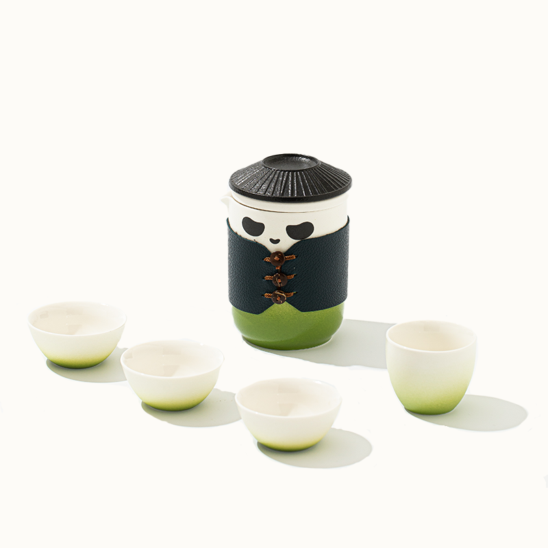 Kung Fu Panda Tea Set with Travel Case