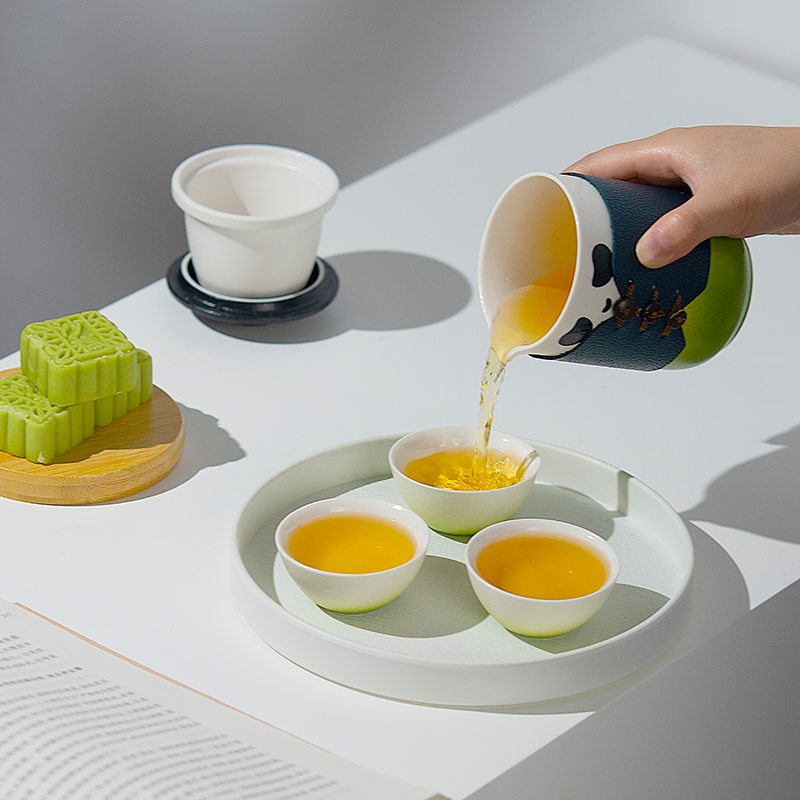 Kung Fu Panda Tea Set with Travel Case
