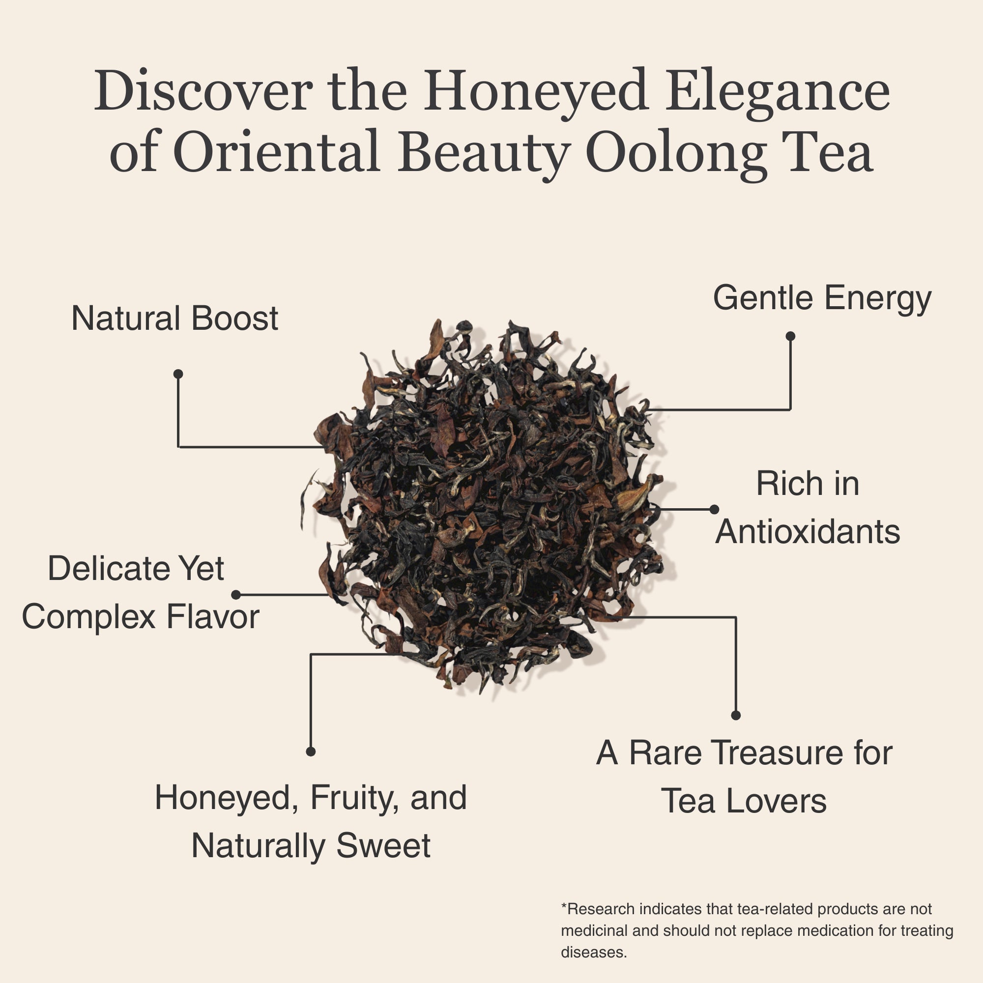 Oriental Beauty Oolong Tea β 50g/1.8oz