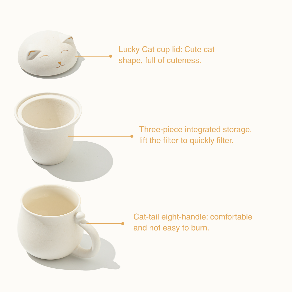 The Big Cat Ceramic Tea Mug