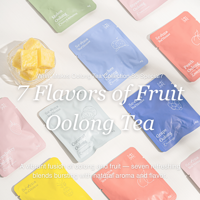 Fruit Oolong Collection | 7 Premium Selections Tea Bags
