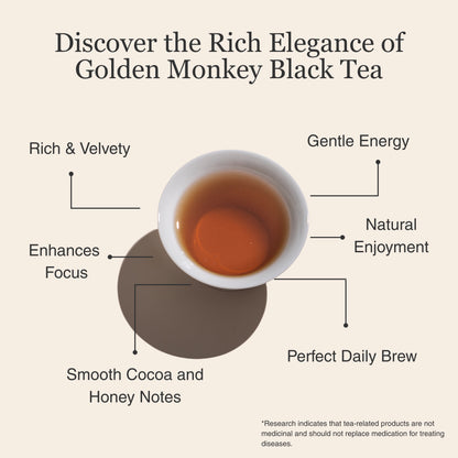 Golden Monkey Black Tea – 50g/1.8oz