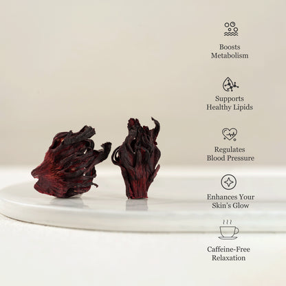 Hibiscus Herbal Tea – 80g/2.8oz