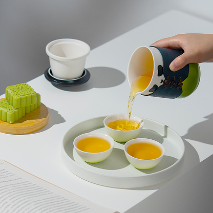 Kung Fu Panda Tea Set with Travel Case