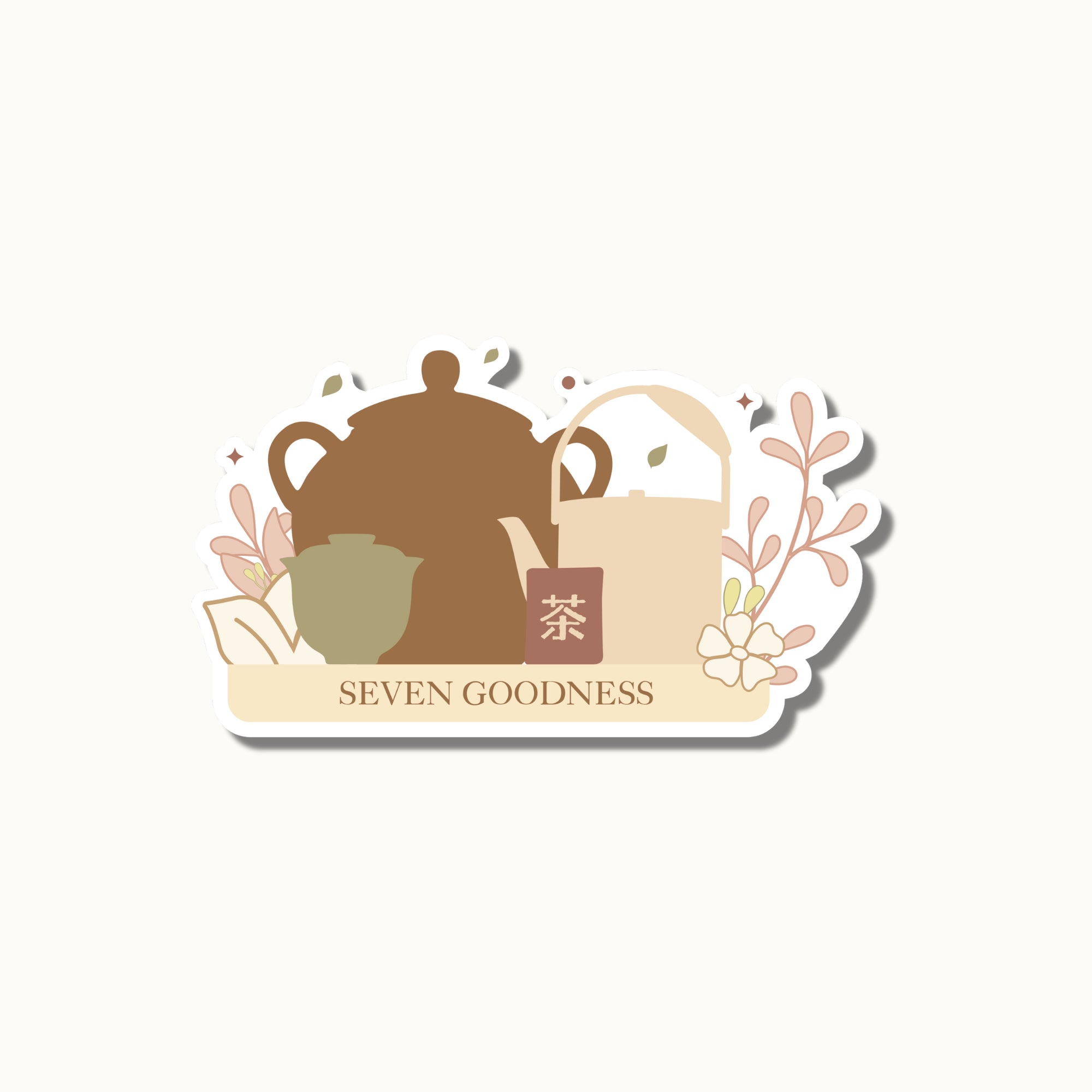 Seven Teahouse Magnet