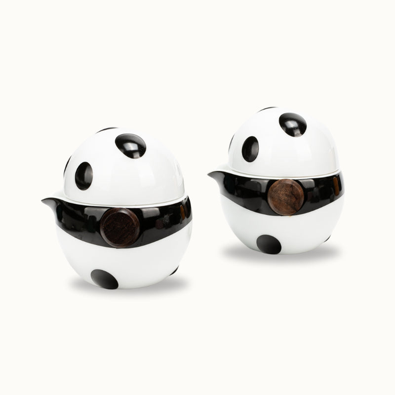 Panda Tea Set with a Travel Case
