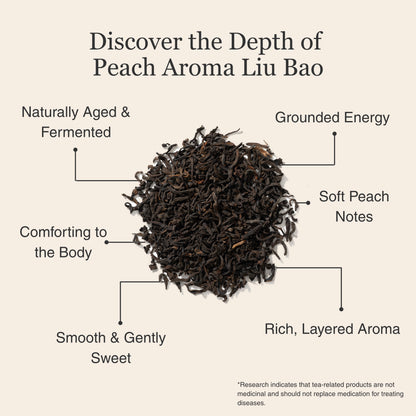 Peach Aroma Liu Bao Dark Tea