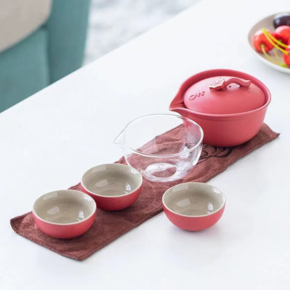 The Lucky Charm Chinese Travel Tea Set